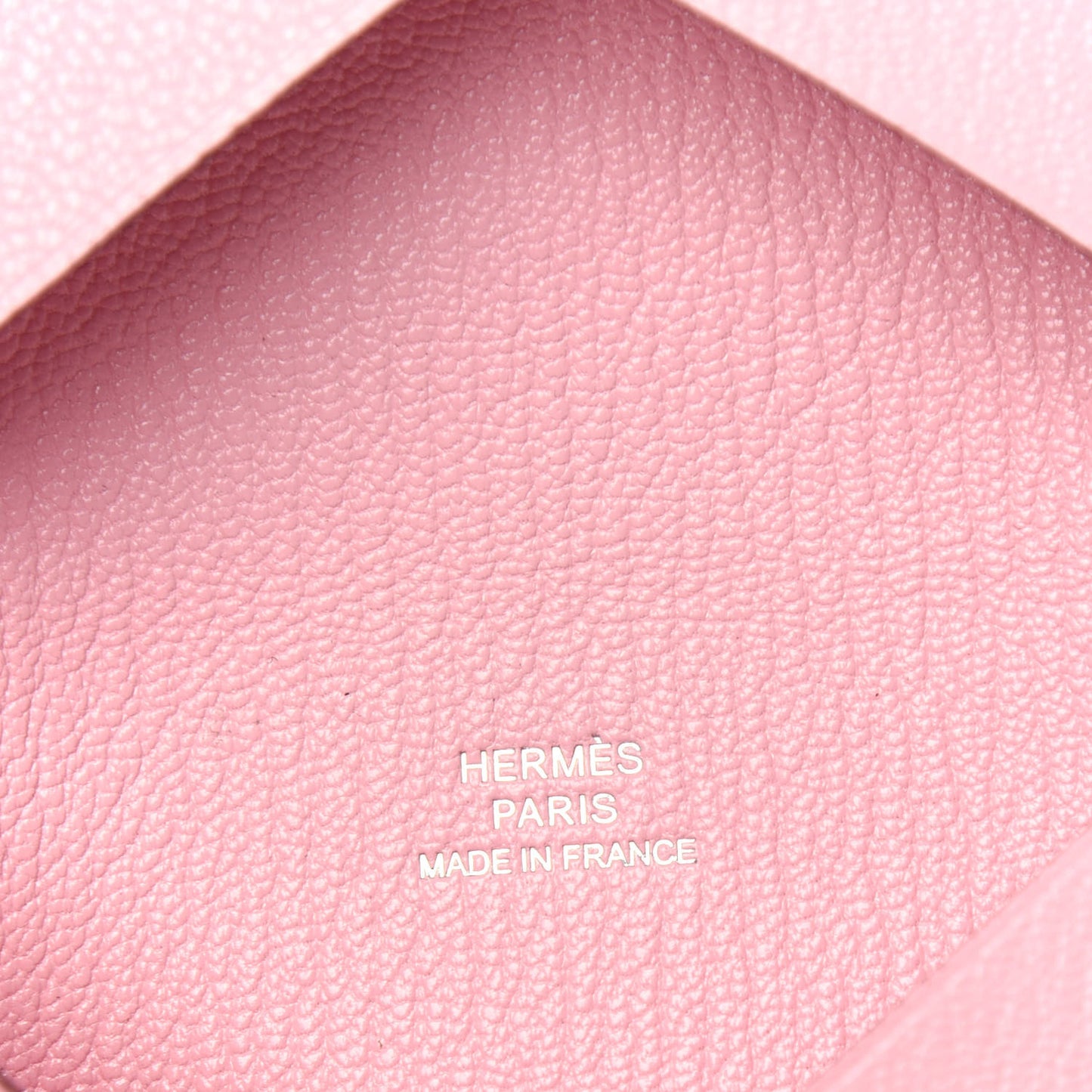 Chevre Mysore Calvi Card Case Rose Sakura