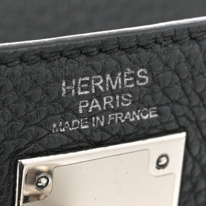 Hermes Togo Kelly Retourne 32 Black 6 of 12
