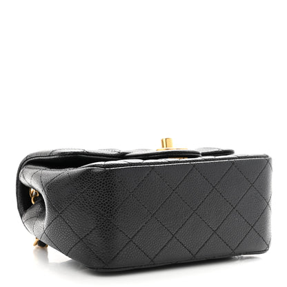 Chanel Caviar Quilted Mini Square Flap Black 3 of 10