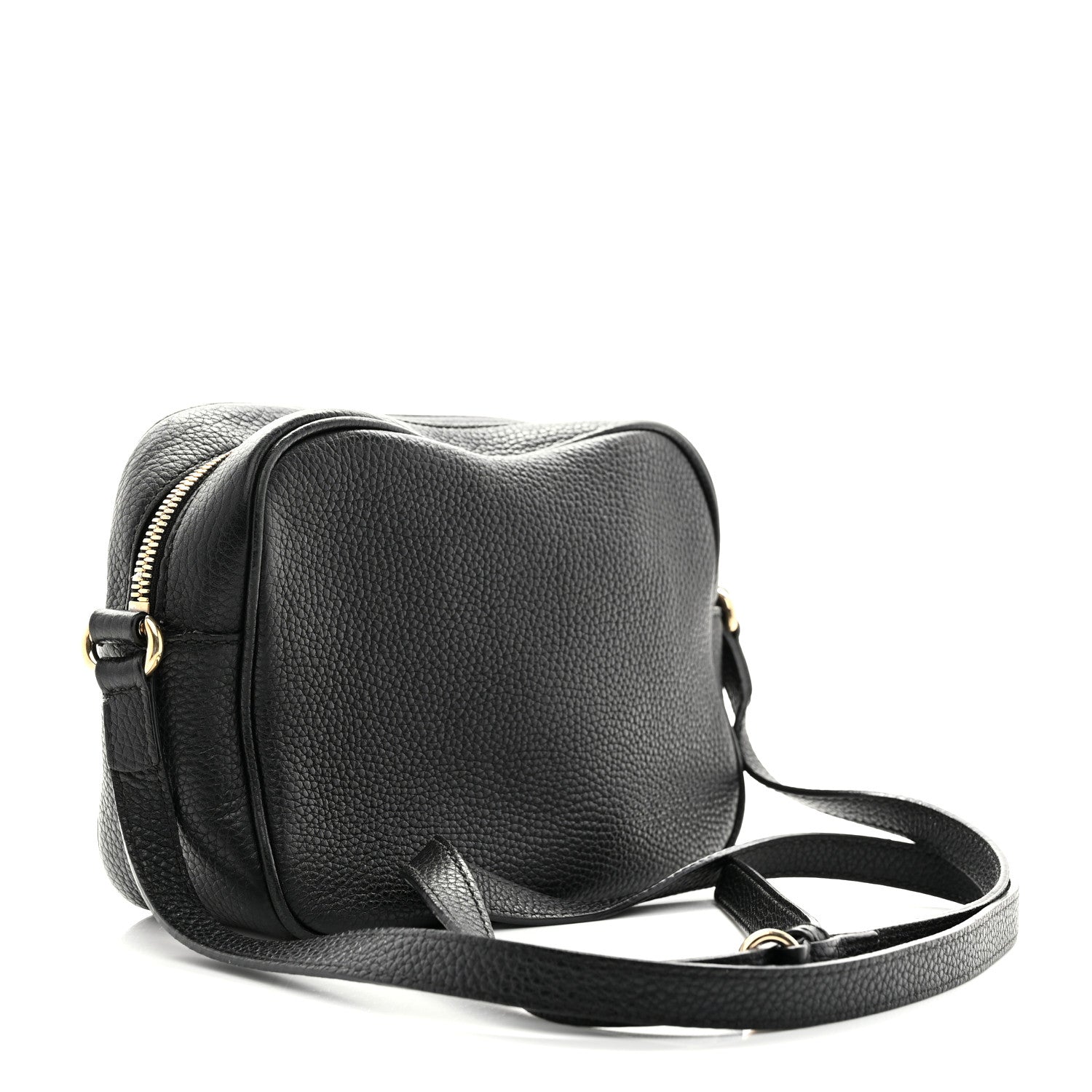 Gucci Pebbled Calfskin Small Soho Disco Bag Black 3 of 12