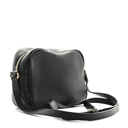 Gucci Pebbled Calfskin Small Soho Disco Bag Black 3 of 12