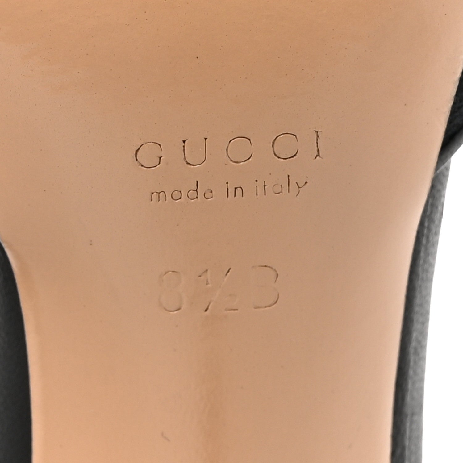 Gucci Calfskin Monogram Web Bow Heel Slide Sandals 8.5 Black 7 of 10