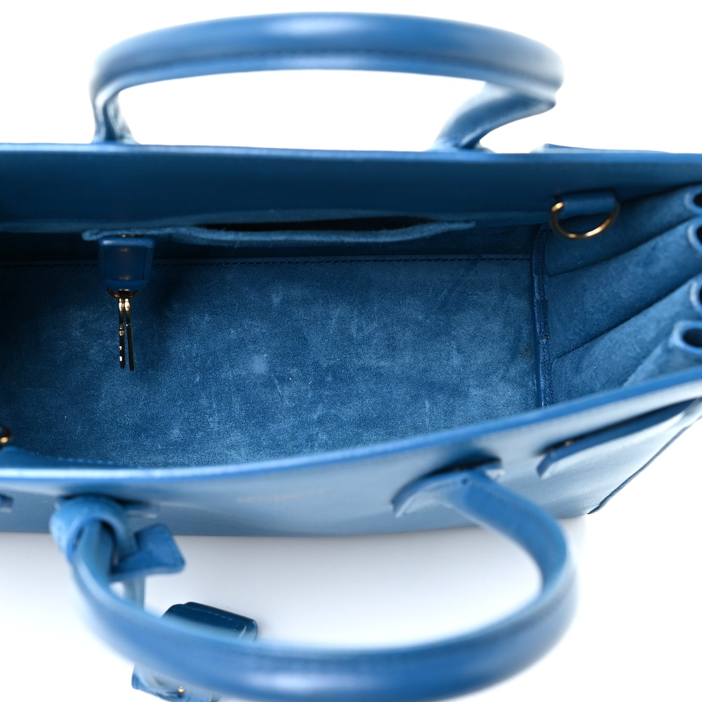 Calfskin Baby Sac De Jour Indigo