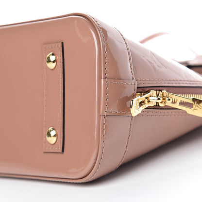 Louis Vuitton Vernis Alma BB Rose Velours 6 of 9