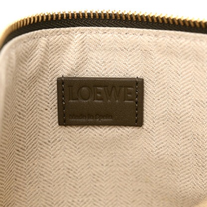 Loewe Calfskin Mini Hammock Hobo Dark Khaki Green 6 of 10