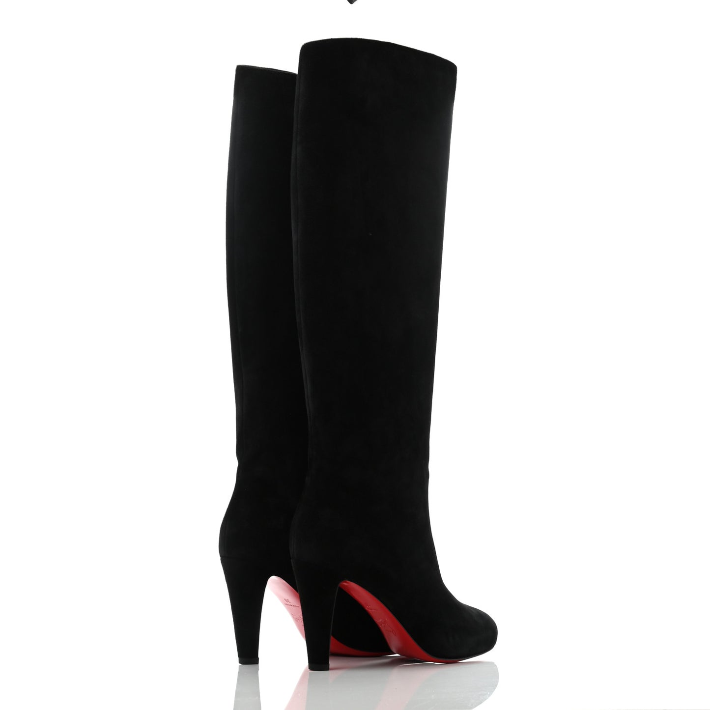 Suede Kiss Me Gina 85 Stretch Over The Knee Boots 38Black