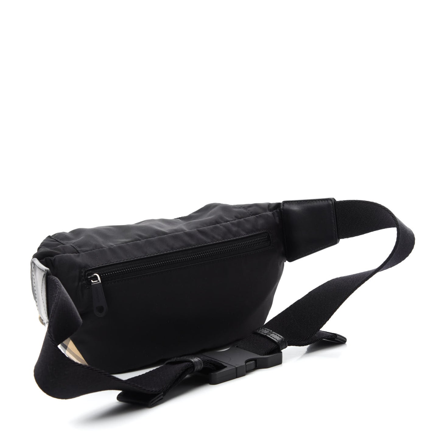 Nylon Vintage Check Sonny Bum Bag Archive Beige Black