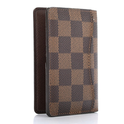 Louis Vuitton Damier Ebene Pocket Organizer NM 3 of 5
