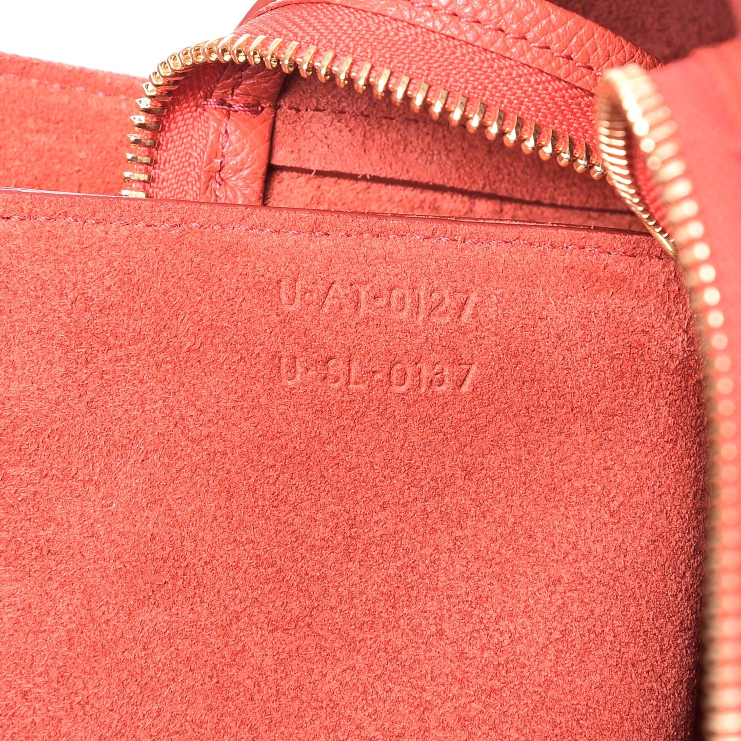 Baby Grained Calfskin Micro Belt Bag Poppy