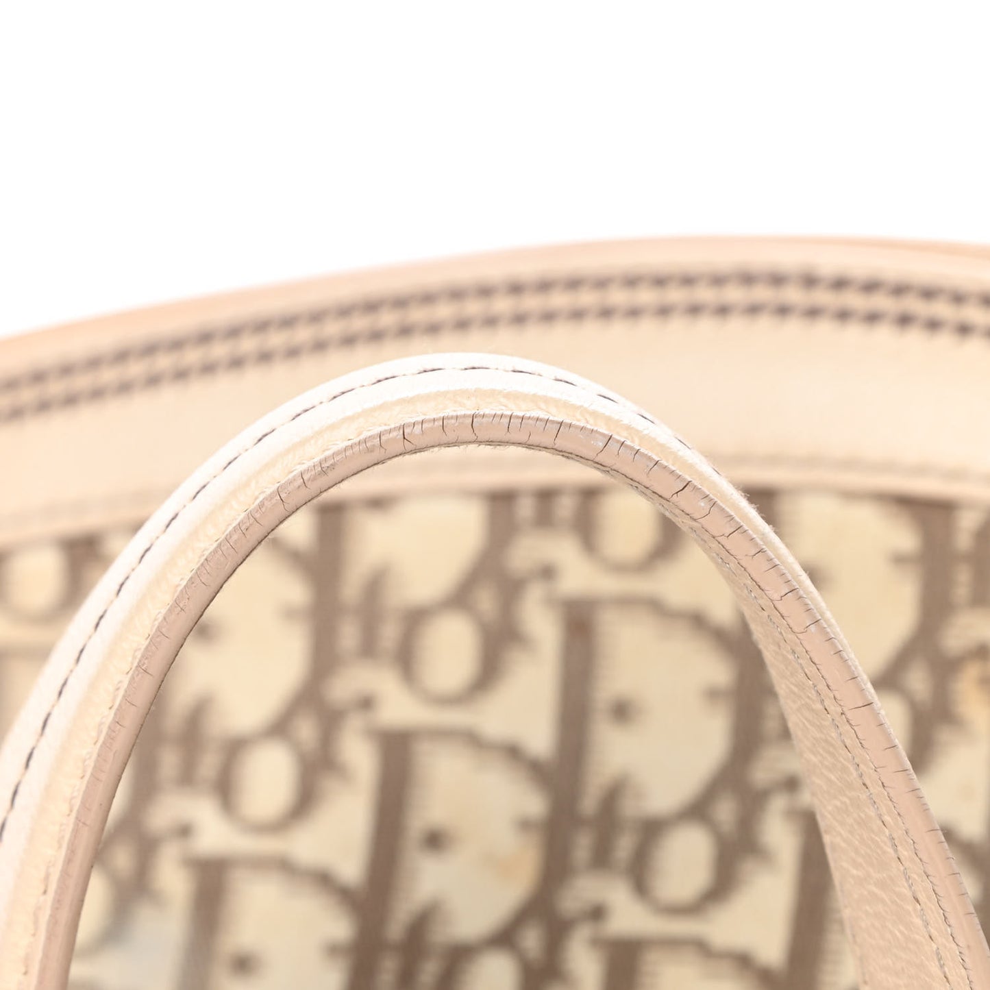 Monogram Vintage Flowers Bowler Beige