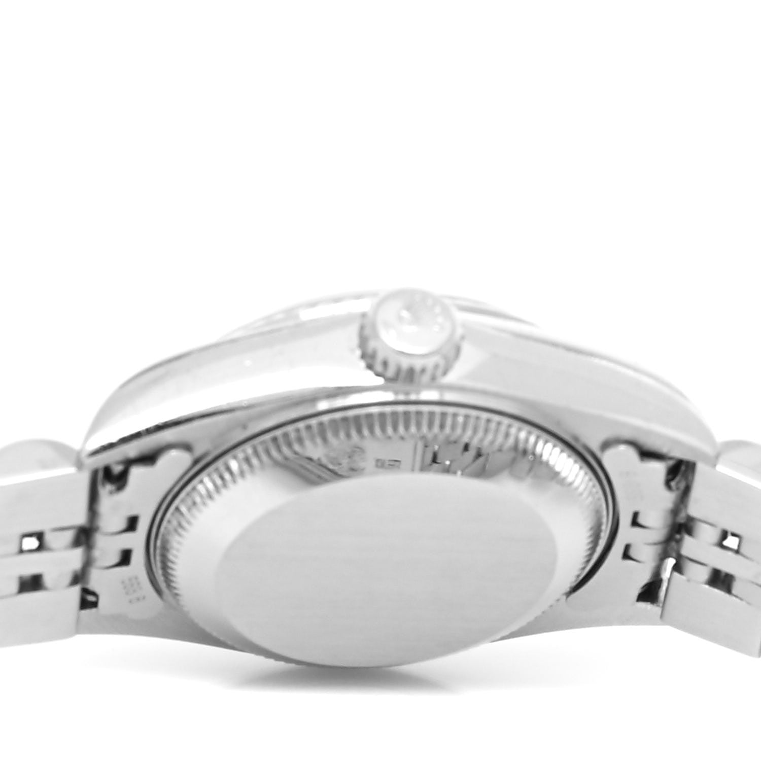 Rolex Stainless Steel 18K White Gold 26mm Oyster Perpetual Datejust Watch White 79174 4 of 4