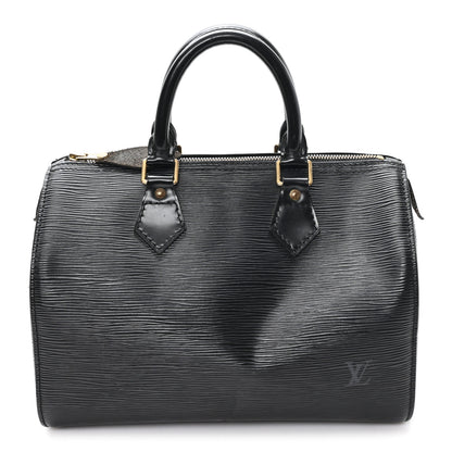 Louis Vuitton Epi Speedy 25 Black 1 of 10