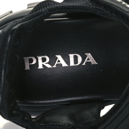 Prada Rubber Nylon Velcro Womens Cloudbust Thunder 50mm Sandals 39.5 Black 11 of 11