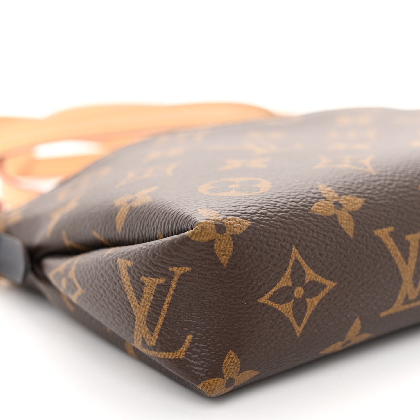 LOUIS VUITTON Monogram Pallas Clutch Blue Marine