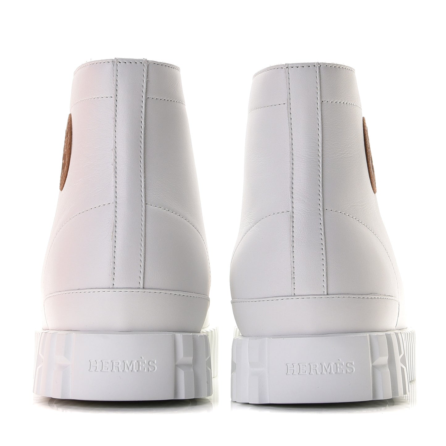 Calfskin Womens Climb Sneakers 38.5 White