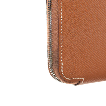 Hermes Epsom Silk'In Wallet Gold 8 of 10