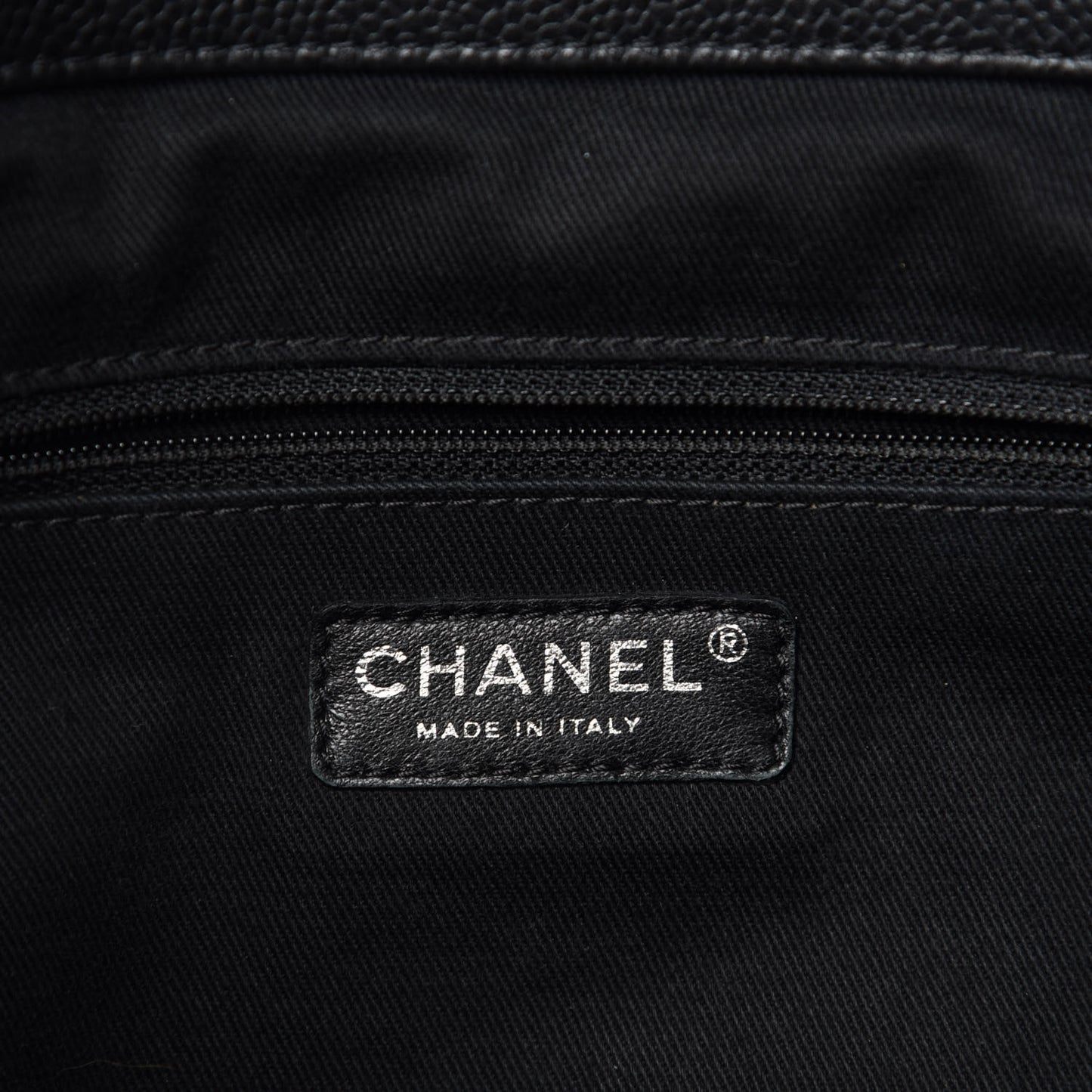 Caviar Quilted Timeless CC Soft Tote Black