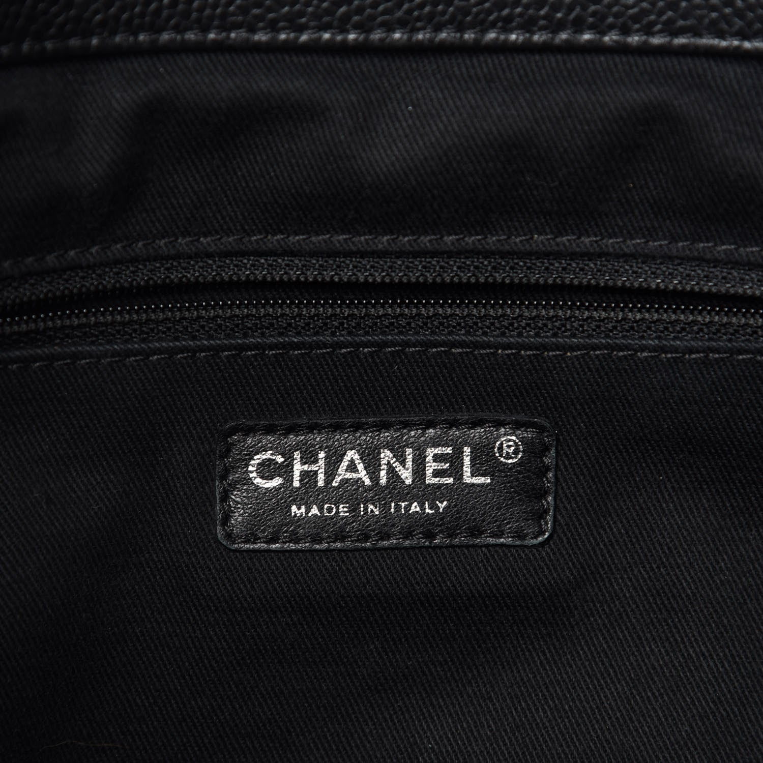 Chanel Caviar Quilted Timeless CC Soft Tote Black 9 of 11