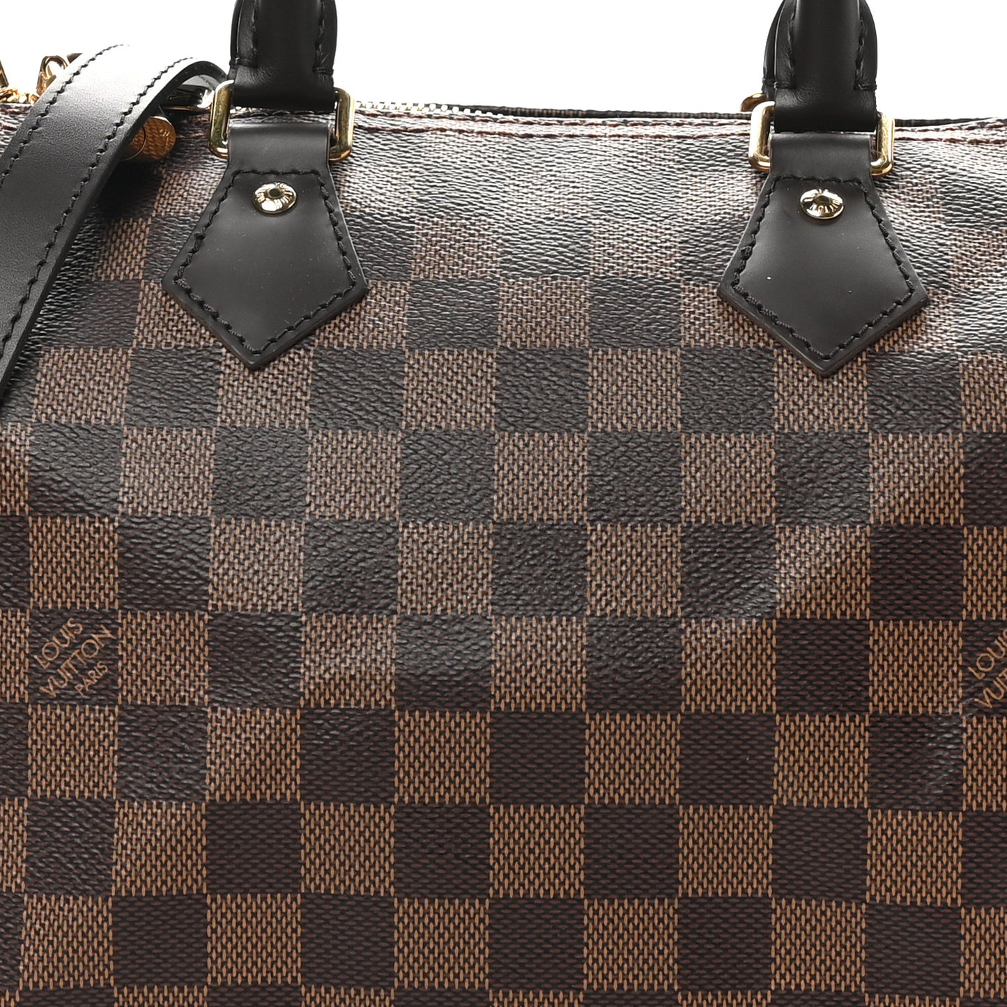 Damier Ebene Speedy Bandouliere 25