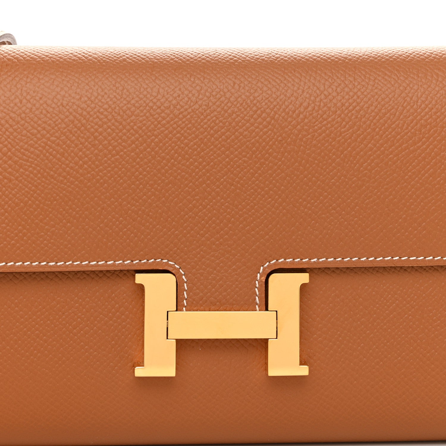 Hermes Epsom Constance Long Wallet To Go Gold 7 of 9