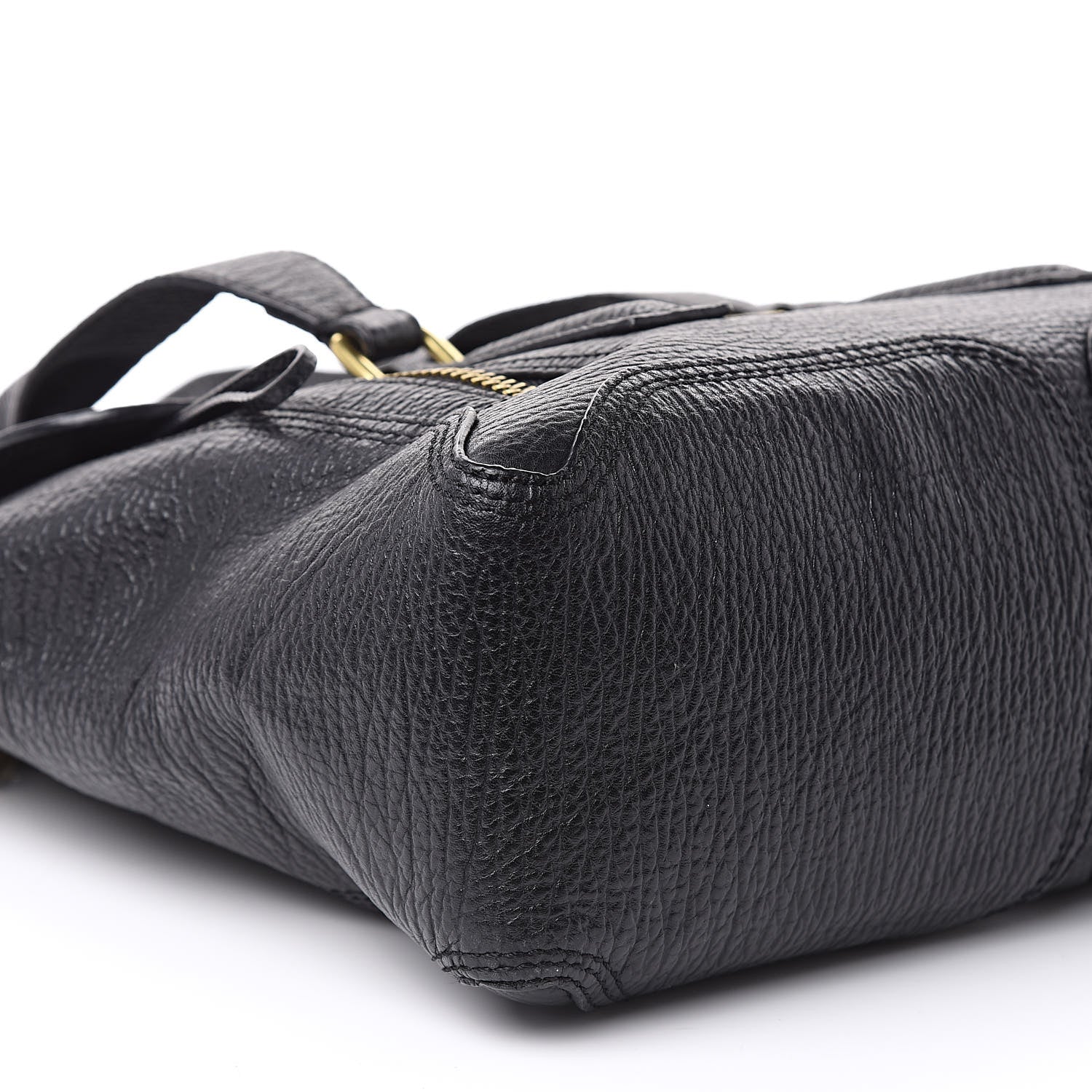 3.1 Phillip Lim 3.1 Textured Calfskin Medium Pashli Satchel Black 8 of 13