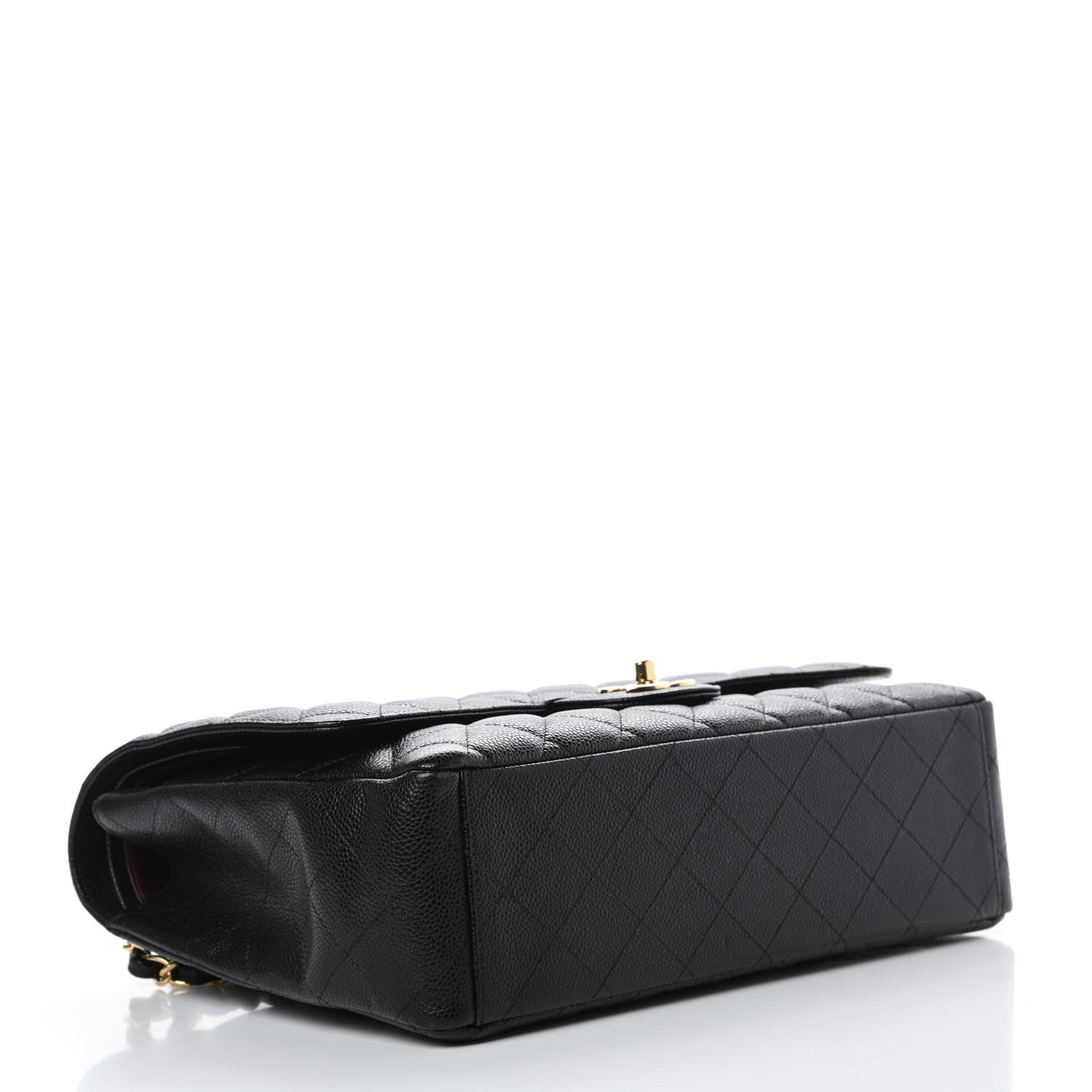 Chanel Caviar Quilted Maxi Double Flap Black 4 of 13