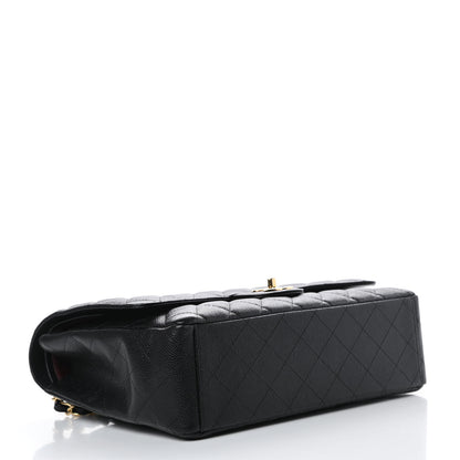 Chanel Caviar Quilted Maxi Double Flap Black 4 of 13