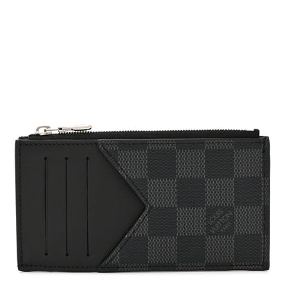 Louis Vuitton Damier Graphite Coin Card Holder 1 of 9