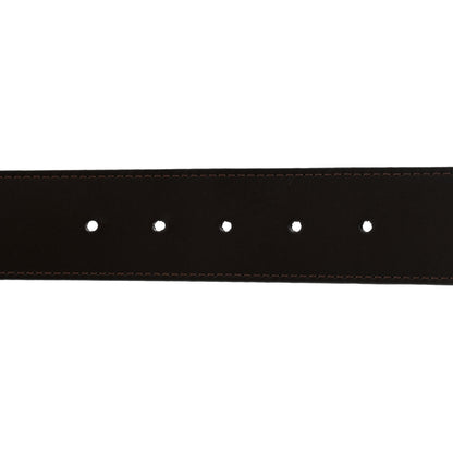 Louis Vuitton Calfskin 40mm LV Initiales Reversible Belt Dark 90 36 Dark Brown Black 4 of 9