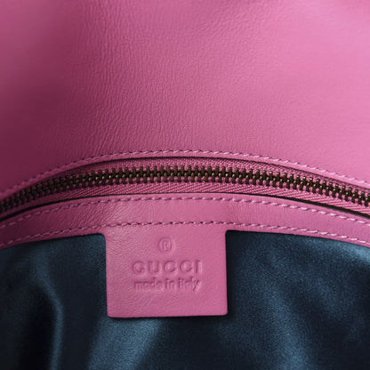 Gucci Velvet Matelasse Marquise Crystals Embroidered Small GG Marmont Shoulder Bag Malva 8 of 10