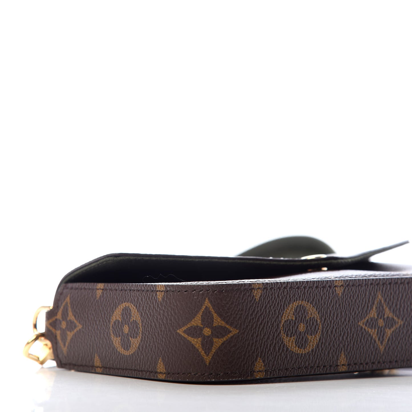 Monogram Felicie Strap & Go Kaki