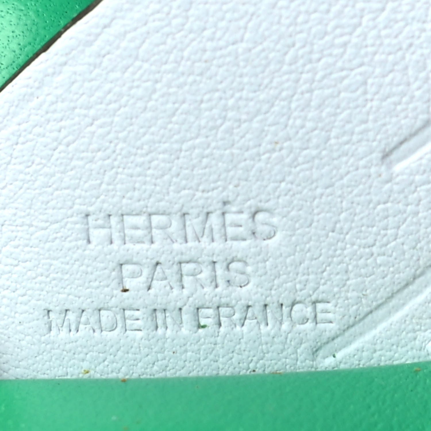 Hermes Milo Lambskin Grigri Rodeo Pegase Horse Bag Charm PM Menthe Sesame Bleu Brume 5 of 9