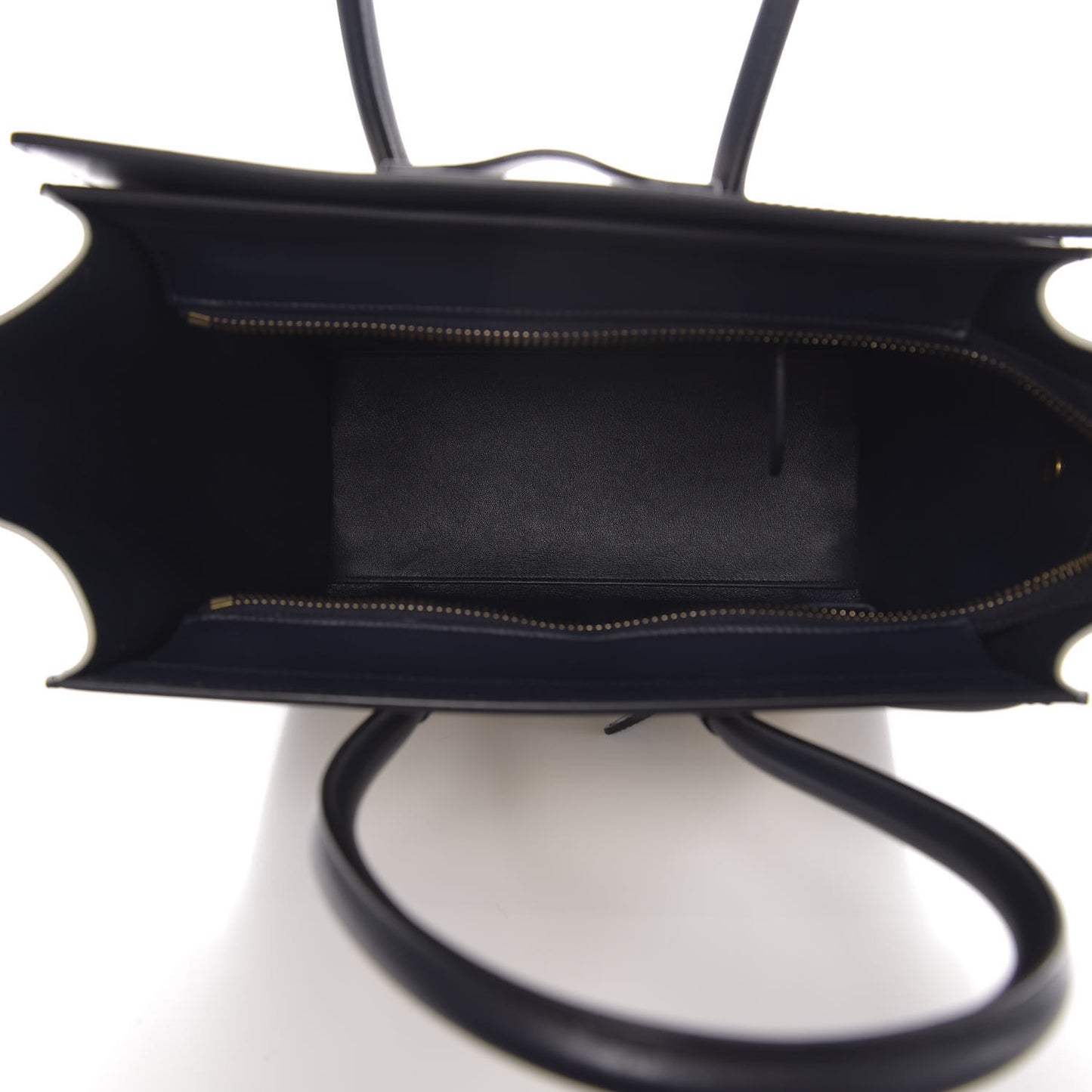 Goatskin Smooth Calfskin Micro Tri-Color Luggage Firefly