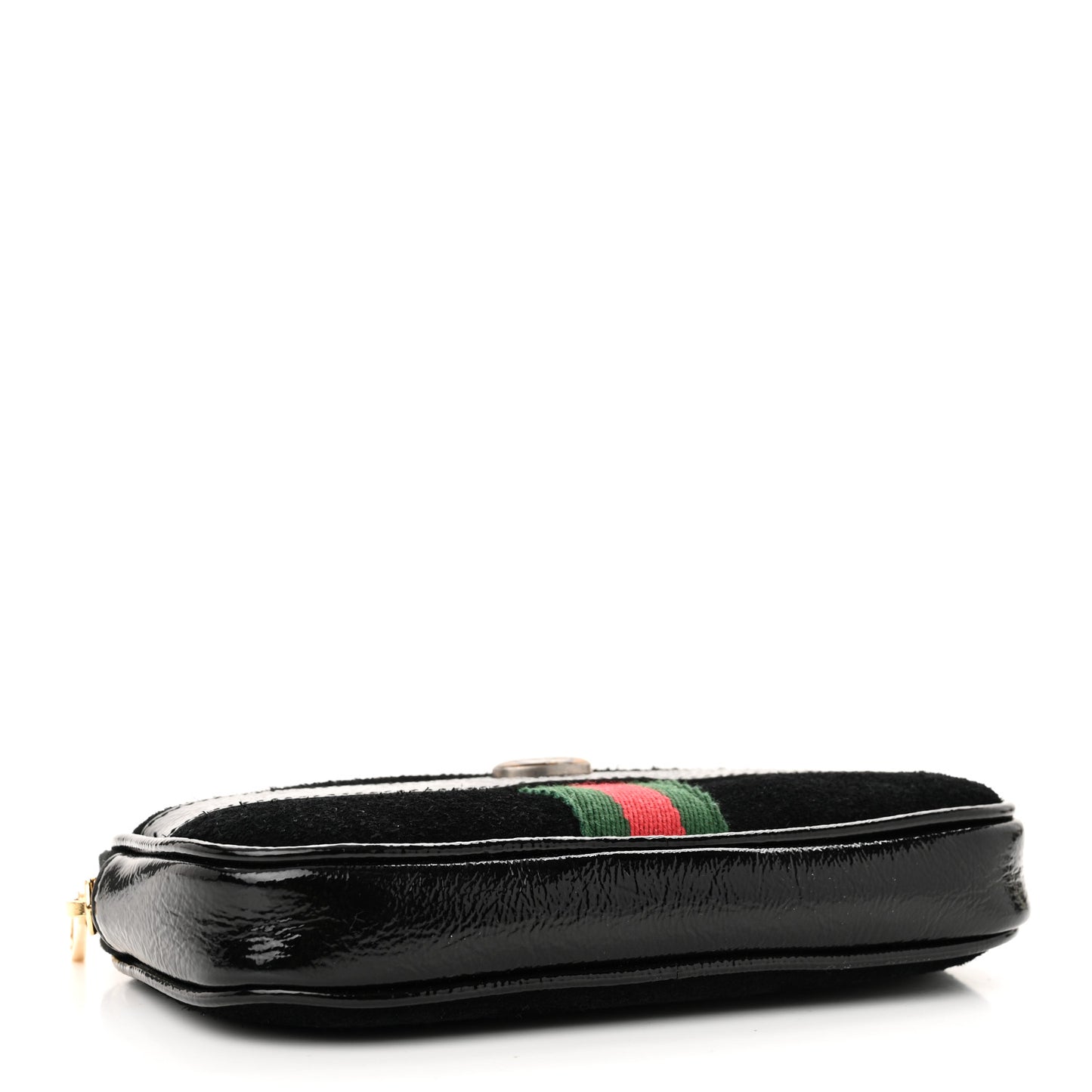 Suede Patent Ophidia Belted iPhone Case 85 34 Black