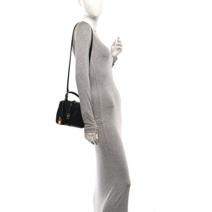 Celine Satinated Calfskin Mini 16 Top Handle Bag Black 2 of 11