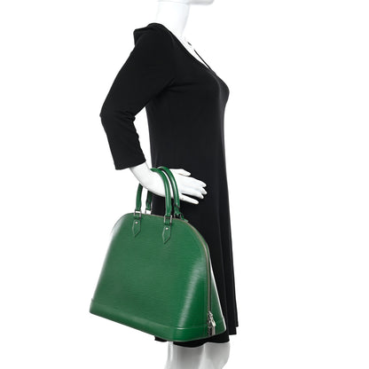 Louis Vuitton Epi Alma GM Menthe 2 of 13