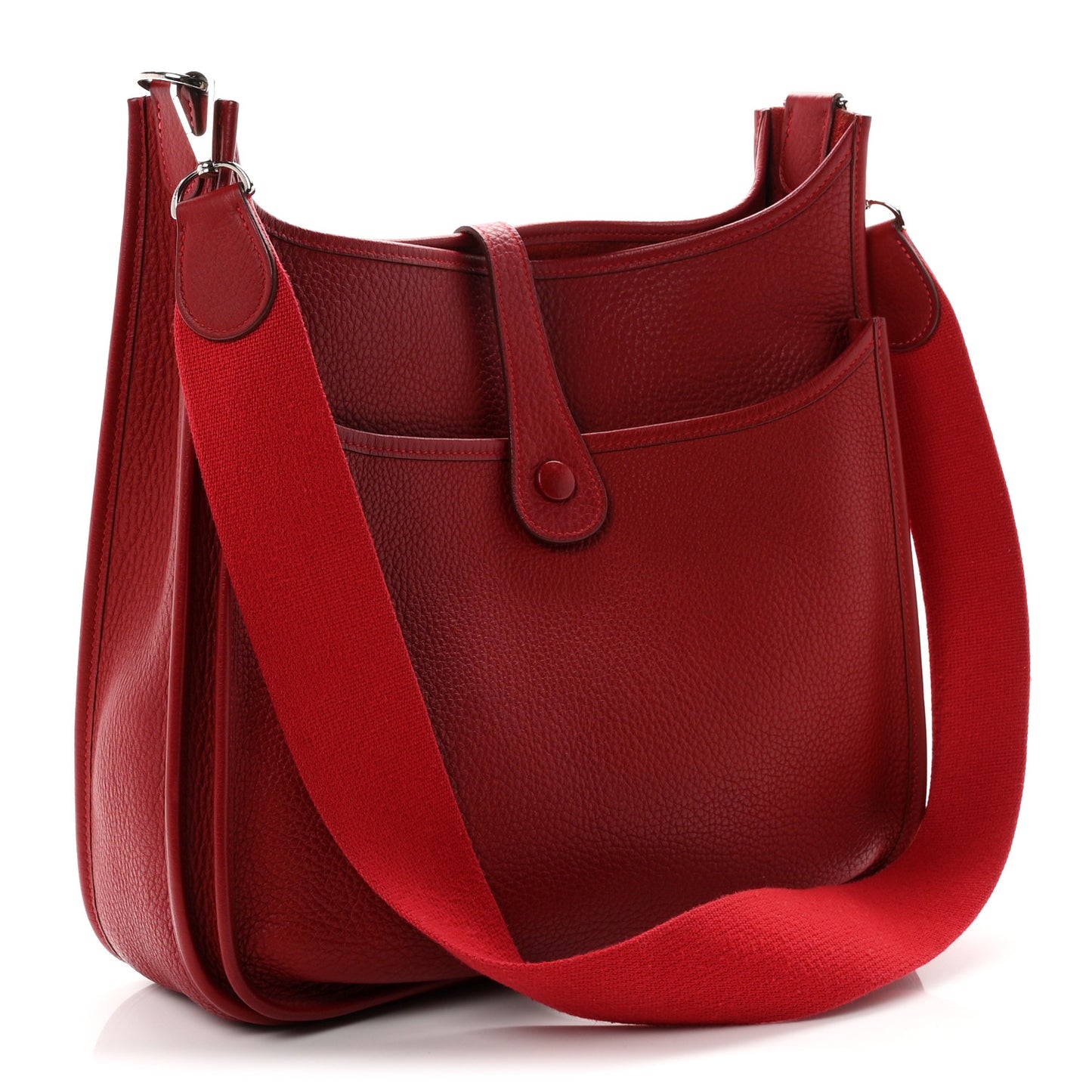 Taurillon Clemence Evelyne II PM Rouge Garance
