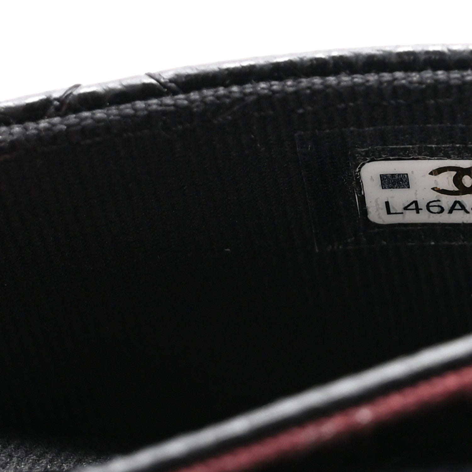 Chanel Caviar Quilted Flap Card Holder Black 8 of 9