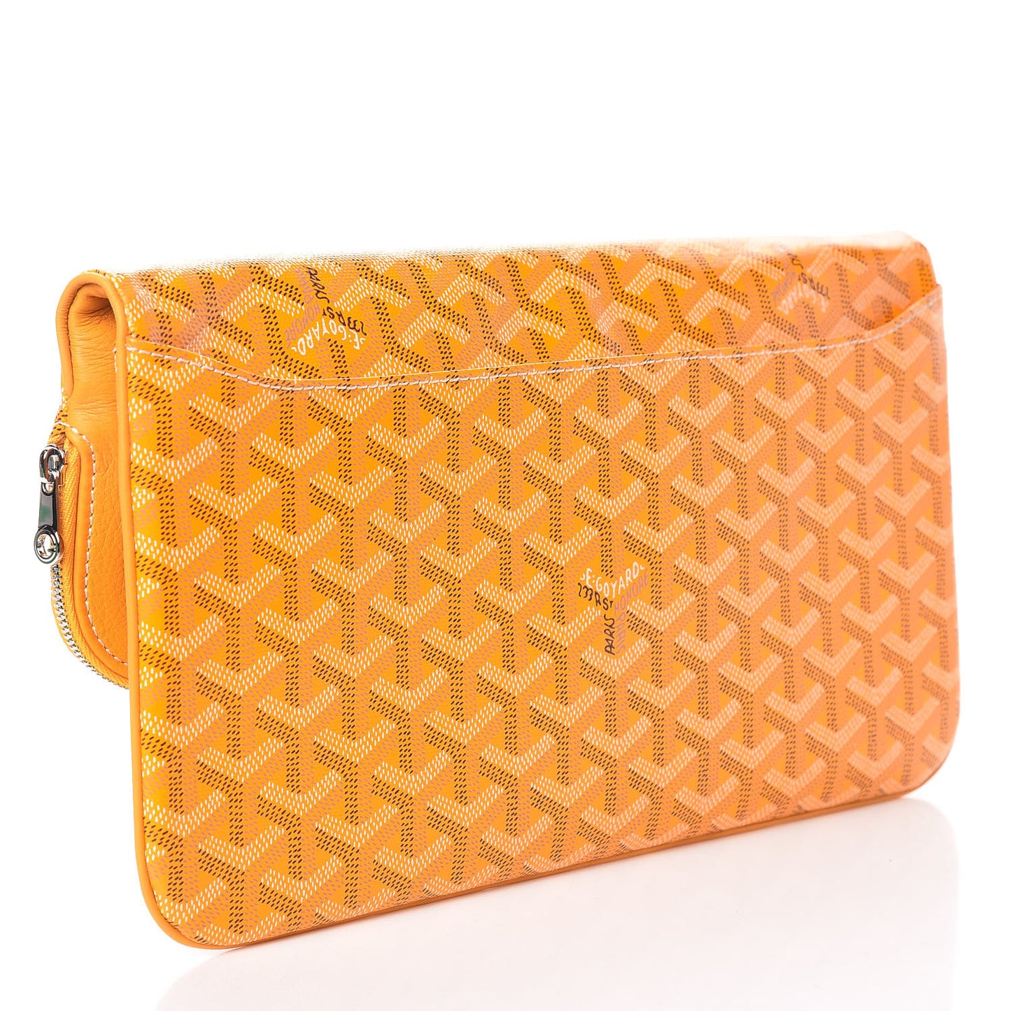 Goyardine Sainte Marie Soft Clutch Yellow