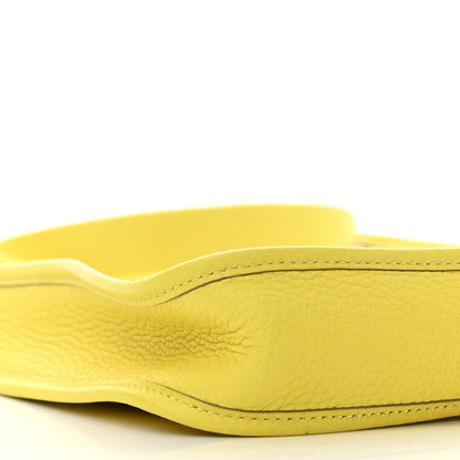 Hermes Taurillon Clemence Evelyne TPM Lime 9 of 12