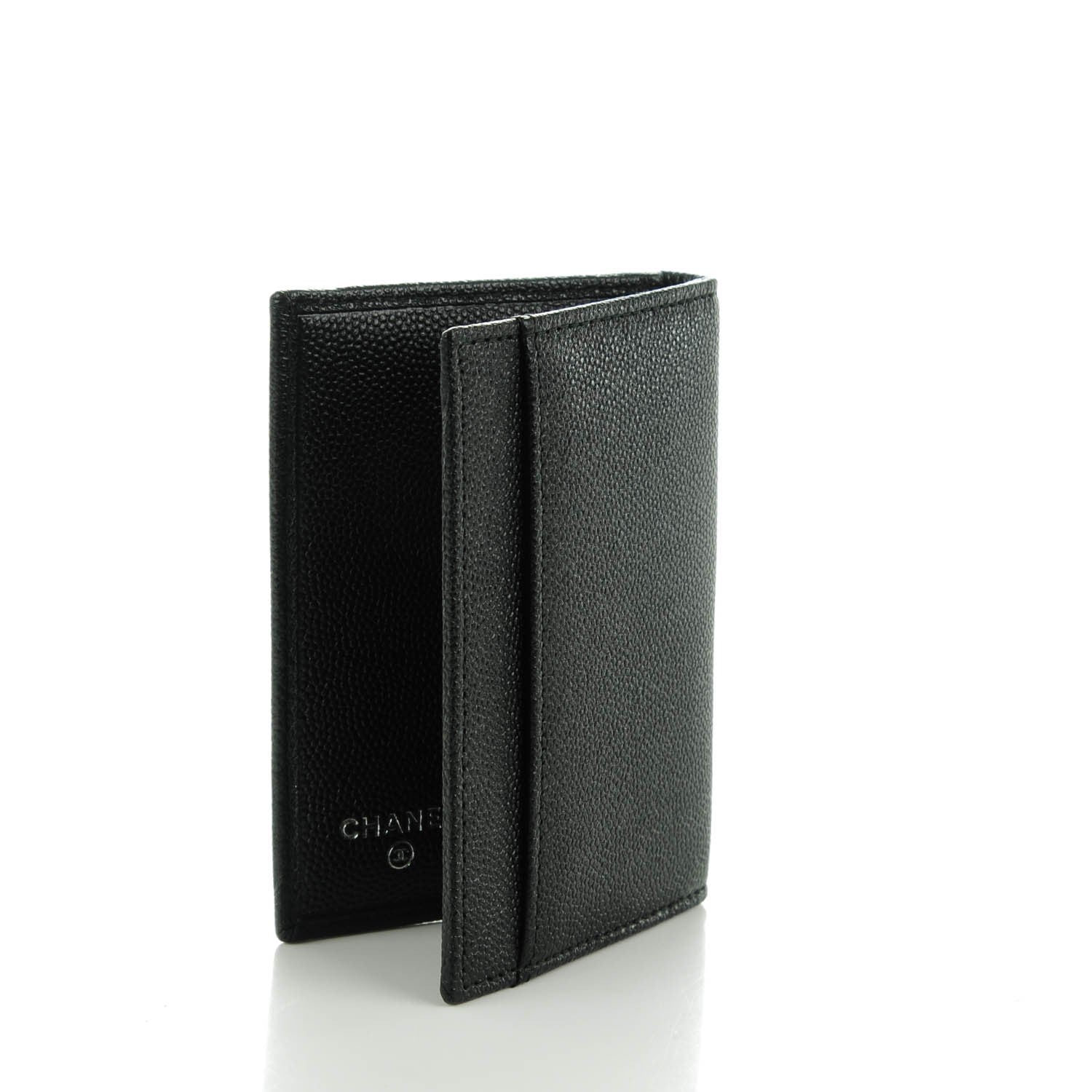 Chanel Caviar Card Holder Wallet Black 3 of 8