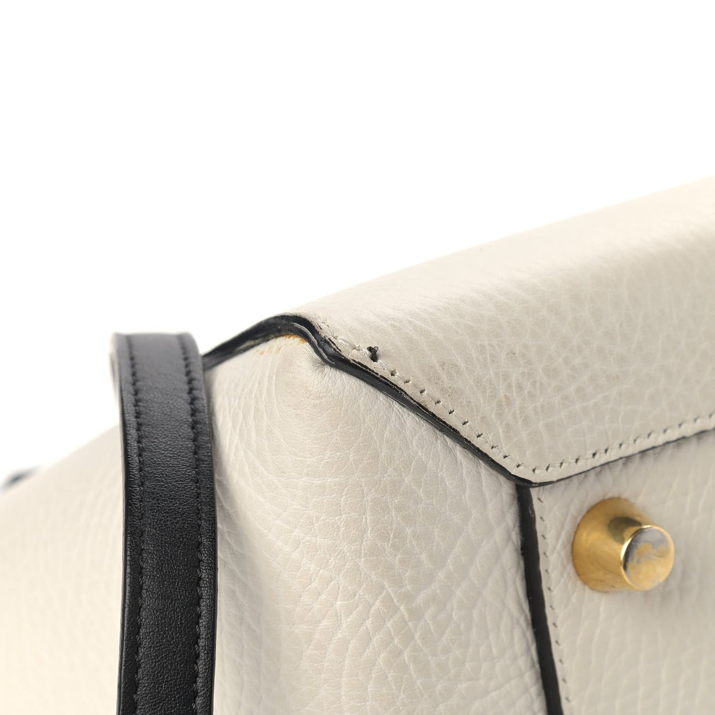 Bullhide Mini Belt Bag Black White