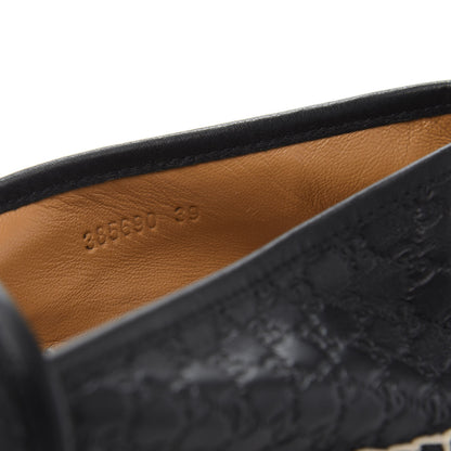 Gucci Microguccissima Signature Espadrilles 39 Black 9 of 9