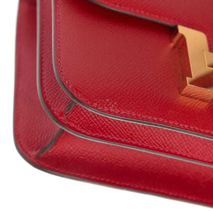 Hermes Epsom Constance 18 Rouge Vif 10 of 11