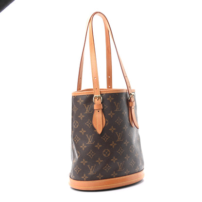 Louis Vuitton Monogram Petit Bucket 23 3 of 11