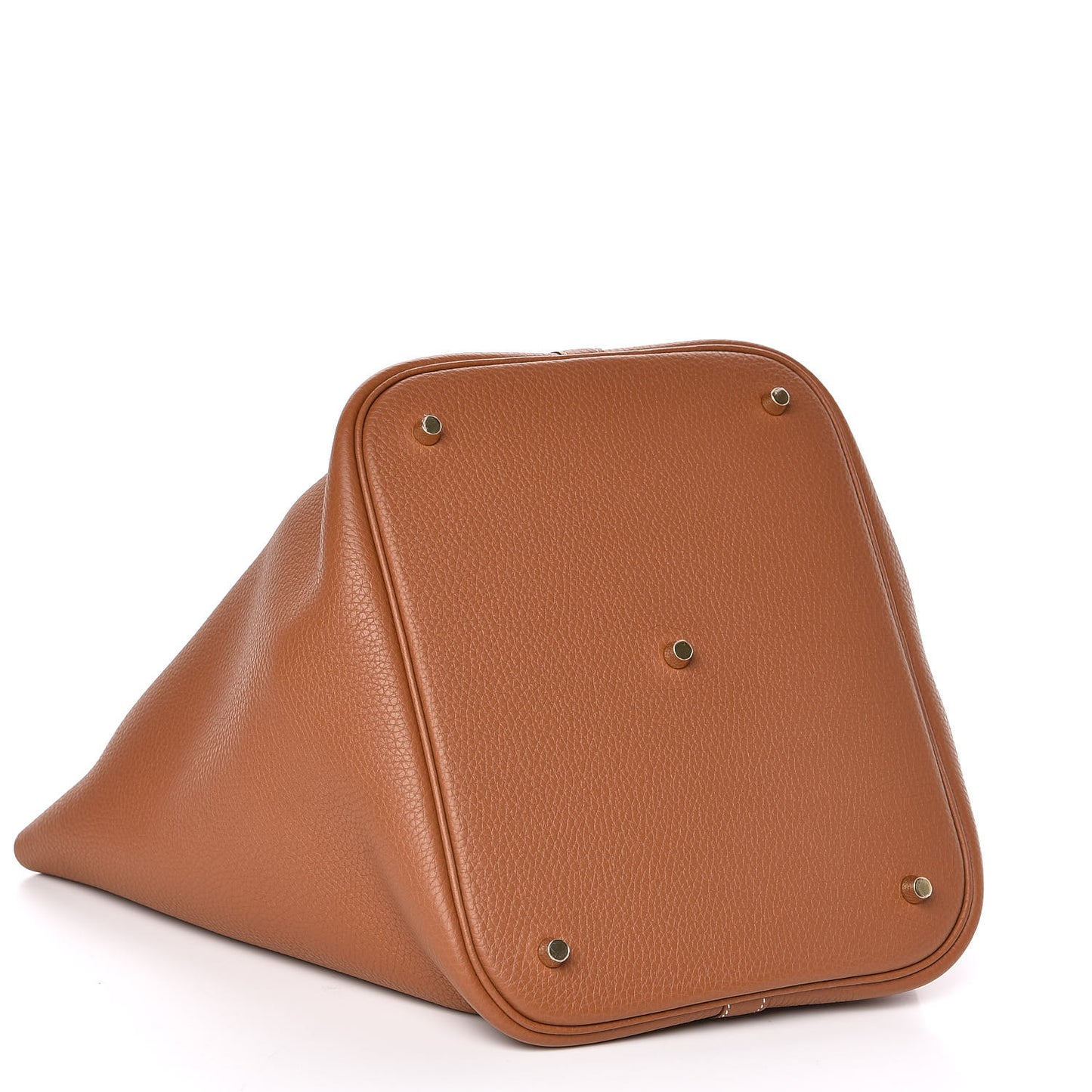 Taurillon Clemence Picotin Lock 26 GM Gold