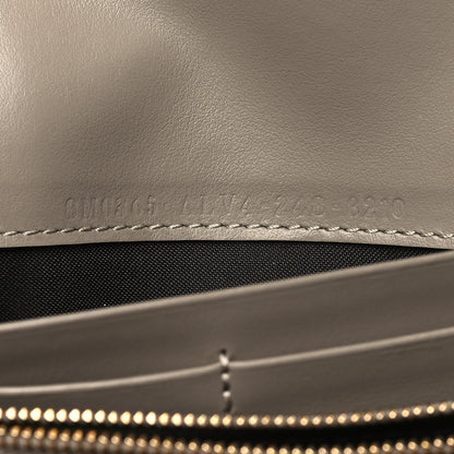 Fendi Vitello King Cruise FF Diamonds Continental Envelope Wallet On Chain Truffle Dove 7 of 11
