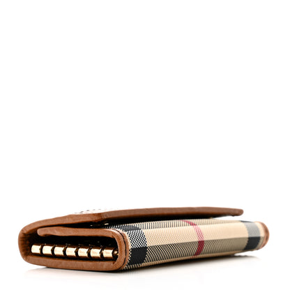 Burberry Horseferry Checkirby 6 Key Holder Case Tan 4 of 8