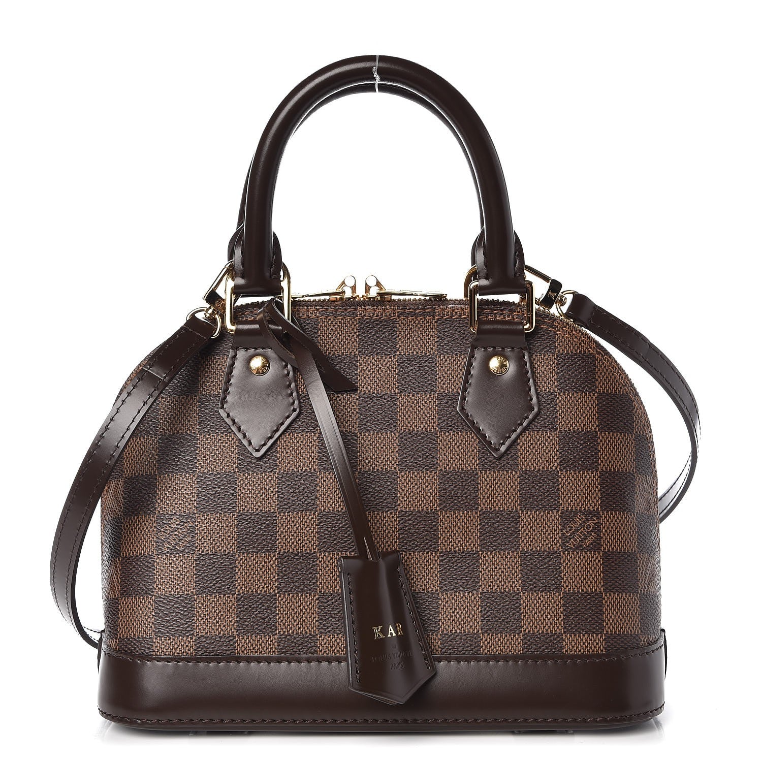 Louis Vuitton Damier Ebene Alma BB 1 of 9