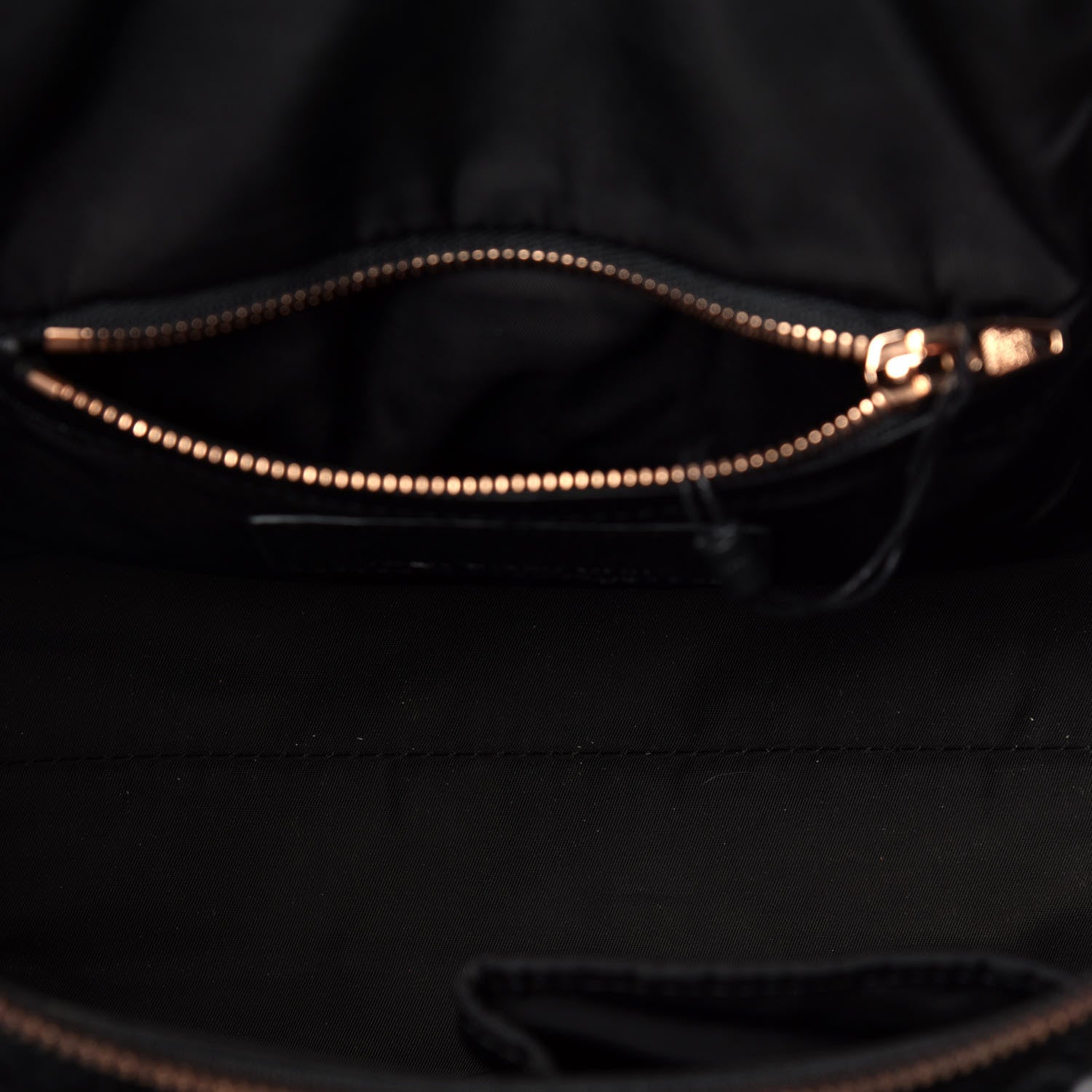 Alexander Wang Pebbled Lambskin Rockie Black Rose Gold Hardware 4 of 4
